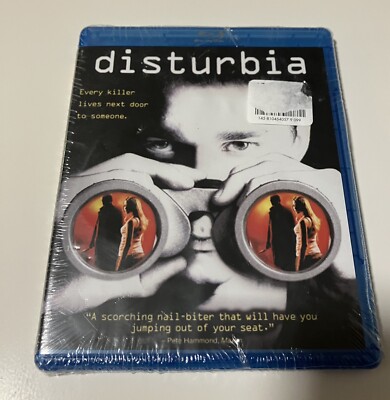 DISTURBIA Blu-Ray 2007 Dreamworks New (Read)