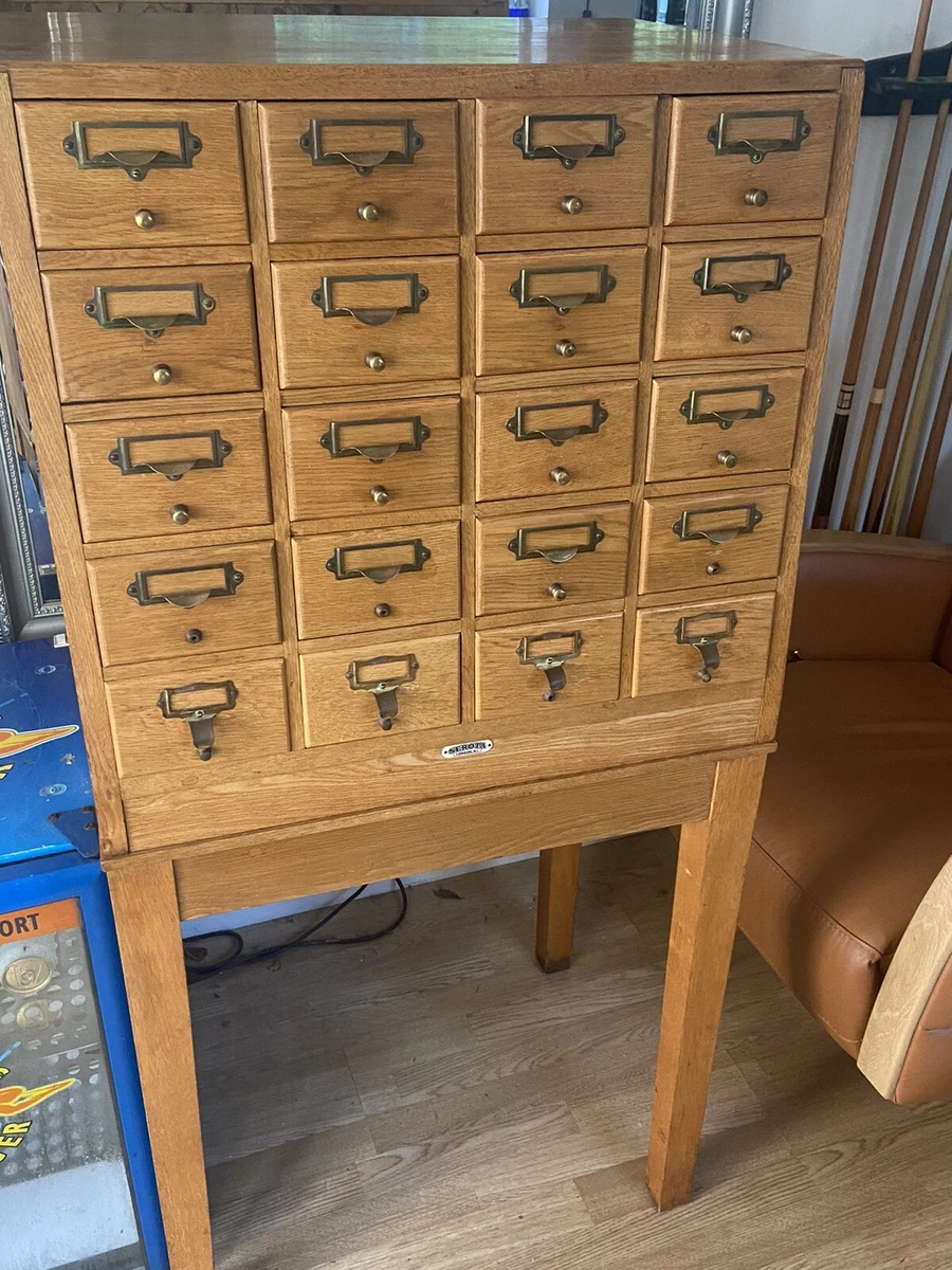 library card cabinet 20 Drawers