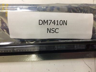 DM7410N NSC 7410PC SN7410N IC TTL GATE NAND 3FUNC 3-INPUPT 14-DIP 6 PIECES