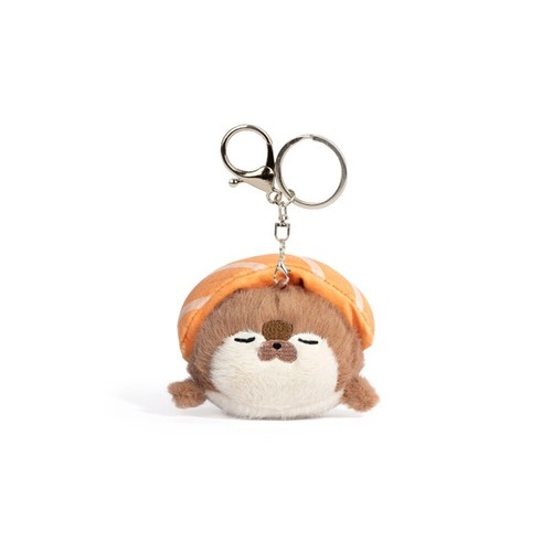 Stuffed Animal Sea Otter Doll Marine Life Sushi Seal Pendant Backpack - Picture 15 of 15