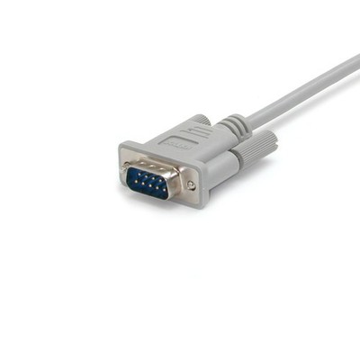 Startech IT MXT106 15ft Serial Cable DB9 M-F Gray