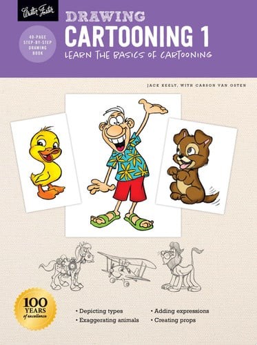 Drawing: Cartooning 1: Learn the basics of cartooning (How to Draw & Paint), Van