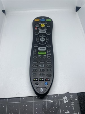 AT&T U-Verse S30-S1B Programmable TV Standard Remote Control w/ Blue ...