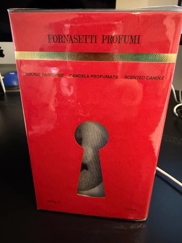 Vela Perfumada Fornasetti Profumi Comme con Tapa 300g/10.5oz NUEVA SELLADA EN CAJA Foto 2 de 3