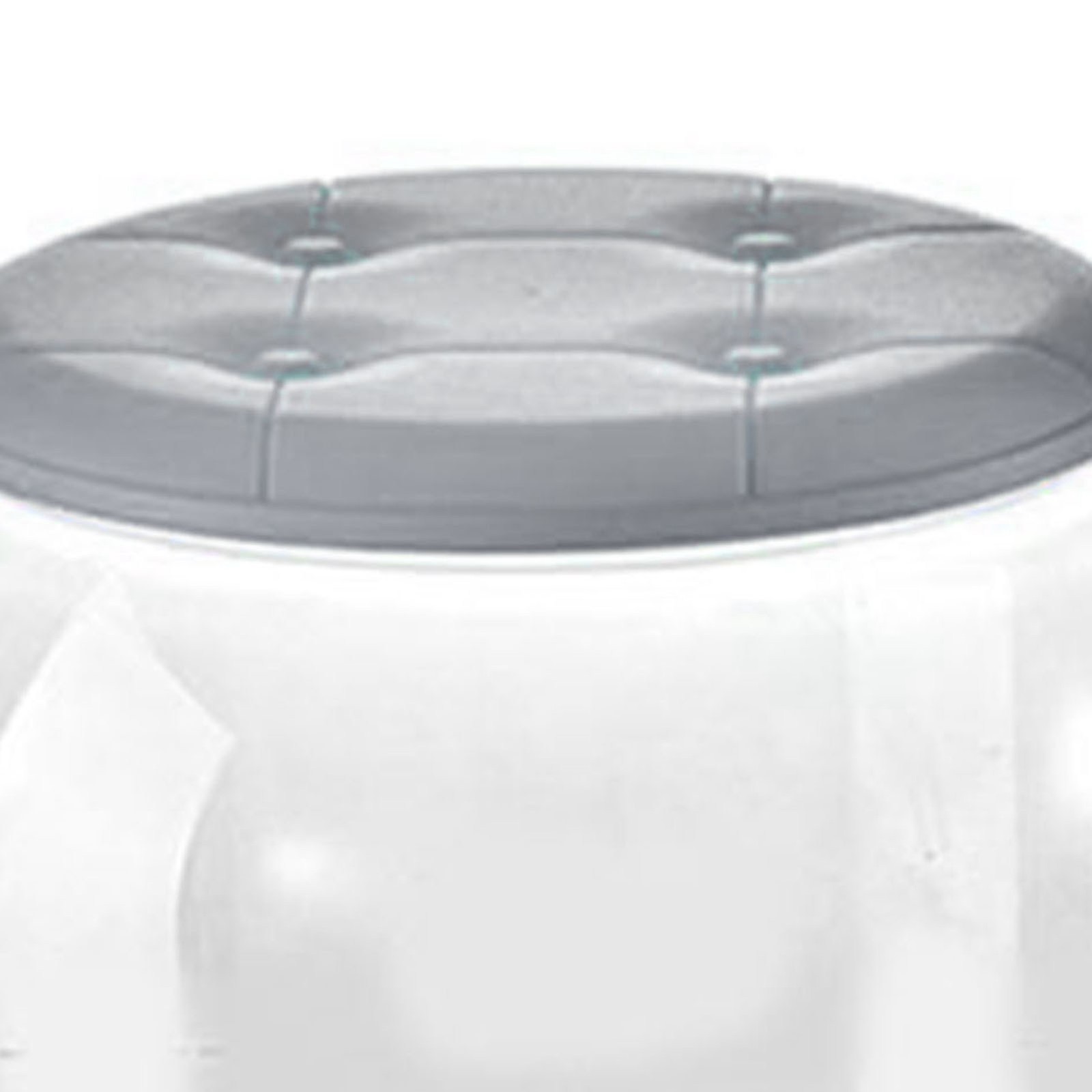 Toy Storage Stool Multipurpose Innovative Round Shape Transparent Storage S BAJ.
