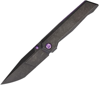 Poikilo Blade Salvator Folding Knife 3.9 Bohler M398 Steel Blade Titanium Handle
