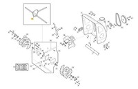 Zugkraft Original Stiga Schneepflug As 56 P - Snc St 3256 P 118821091/0