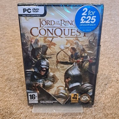 Herr der Ringe Eroberung PC DVD-ROM Videospiel EA Pandemie Factory Sealed NEU