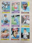 1979 Topps Baseball Lot of 368 Dif Cards Willie Wilson RC Nolan Ryan Joe Morgan