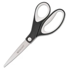 Acme United Corporation ACM15588 Scissors- Straight- 8 in.- Softhandle- Black