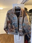 PacSun XL Jacquard Tapestry Jacket Renaissance Cherub Angel Full Zip