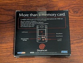 Sega Dreamcast Visual Memory Unit VMU MK-50121 Blue - New Open Box