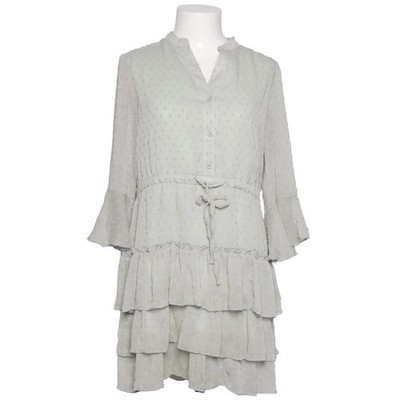 Yehwang, Kleid, Größe: S, Grün, Polyester/Viskose, Gepunktet, Damen #d5C