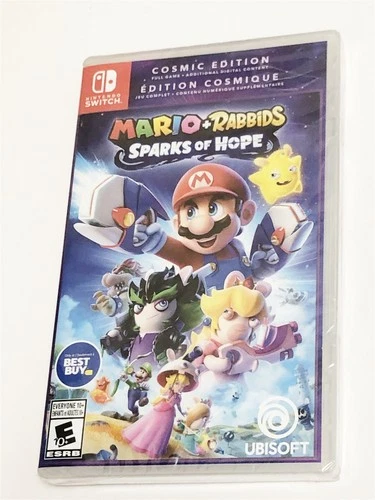 2022 NINTENDO MARIO BROTHERS + RABBIDS SPARKS OF HOPE GAME MINT SEALED