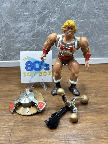 Vintage Flying Fists He-Man 1985 Masters of the Universe MOTU Action Figure