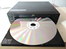 SONY MDP-550 LASERDISC PLAYER CD CDV LD