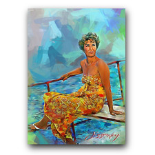 Vera Miles #3 Art Card Limited 36/50 Edward Vela Signed (Movies Actress)