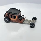 Vintage Hot Wheels Stagefright 1977 Blackwall Brown Hearse Carriage Hong Kong