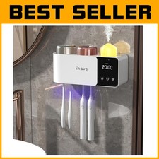 UV Toothbrush Holder with Smart Disinfection