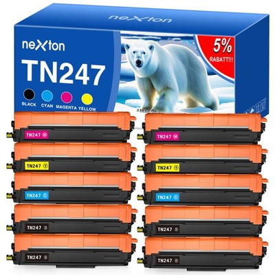 Toner für TN-243 & TN-247 Brother MFC-L3750CDW DCP-L3510CDW HL-L3210CW XXL