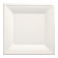 "Papstar Zuckerrohr-Teller \"Pure\", Eckig, 260 X 260 Mm, 50Er 1 Bis 32 Stk"
