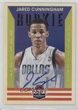 2012-13 Panini Past & Present Rookie Signatures Jared Cunningham #229 Auto 1d4
