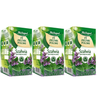 Herbapol Salbeitee 60 Teebeutel - Salbei KräUtertee - SalbeibläTter Tee Beutel