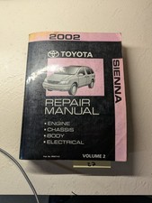 2002 Toyota Sienna Factory Service Manual - Vol 2 2002 Toyota Sienna Factory Service Manual - Vol 2