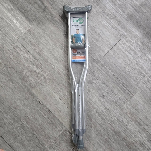 Hugo Comfort Max Lightweight Aluminum Crutches