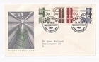 STAMP DENMARK "KOBENHAVN" "TIDSKONTRASTER" 1968 FDC ENVELOPE
