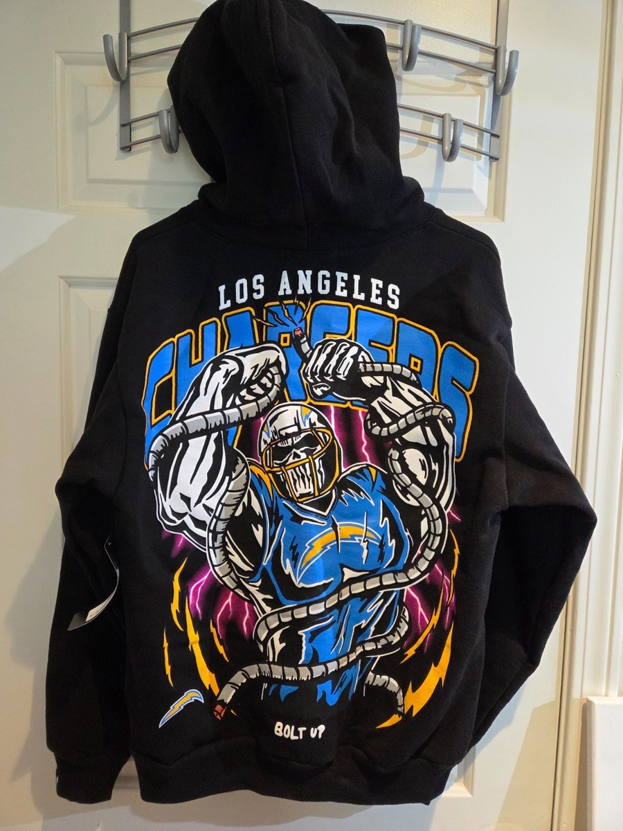 Warren Lotas x NFL Los Angeles Chargers Bolt Up Hoodie Size M w