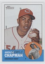 2012 Topps Heritage Aroldis Chapman (Base) #225 3d5