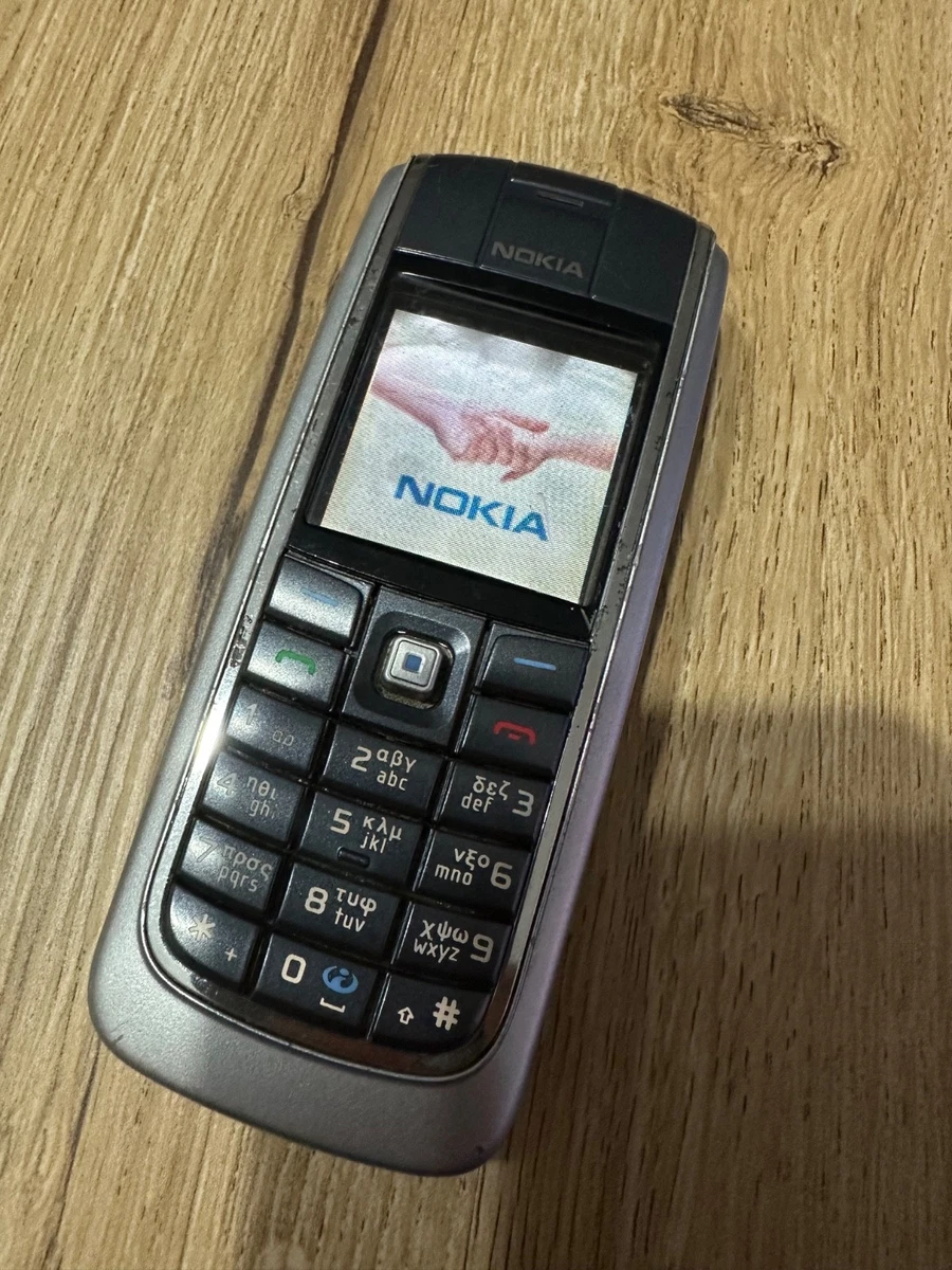 Nokia E60 Silber mit Akku Ohne Ladegerät E 60 Rarität Ohne Simlock Unlocked TOP