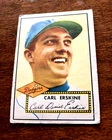 1952 Topps   #250 Carl Erskine Brooklyn Dodgers