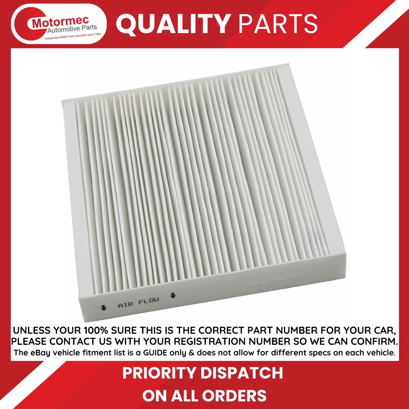 Pollen / Cabin Filter fits TOYOTA GR86 ZN8 2.4 2022 on FA24D Blue Print Quality - Image 25