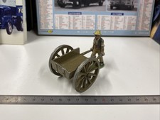 Quiralu ferme Figurine paysan avec charrette