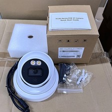 VIKYLIN Turret POE 24h Full color 2-Way Audio 6MP IP Security CAMERA Outdoor US