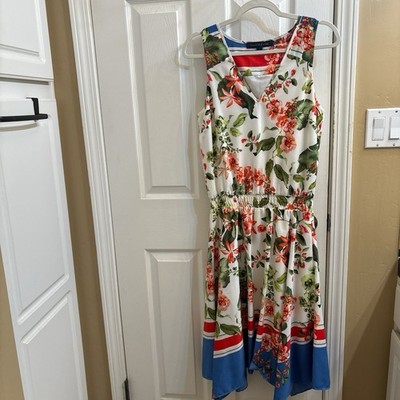 Tommy Hilfiger Women's Floral Sleeveless Dress Size 4 NWOT