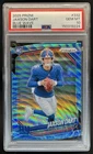 2025 Panini Prizm Jaxson Dart RC Blue Wave Rookie #/230 Giants PSA 10 GEM MINT
