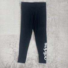 Adidas Essentials Linear Logo Leggings Women  s Medium   Black