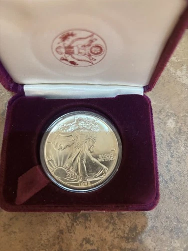 1988 BU American Silver Eagle Dollar Uncirculated ASE US Mint Bullion Coin