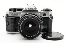   Excellent  Canon AE-1 Program w/ FD 28mm F3.5 S.C. Lens 3125937