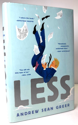 Less (Pulitzer) Andrew Sean Greer 2017 HCDJ 1st editon 1st printing in Mylar, VG
