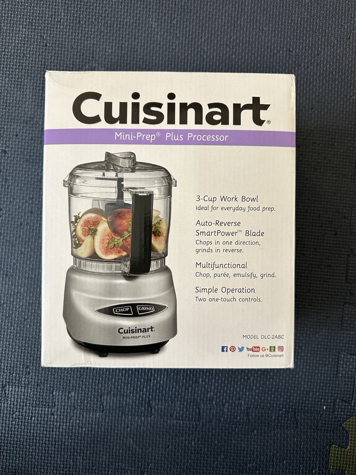 Cuisinart Mini-Prep Plus Food Processor 3-Cup, New