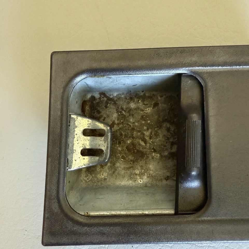 Porsche 944 1987 cenicero negro conjunto de bandeja de cenizas OEM Foto 4 de 4