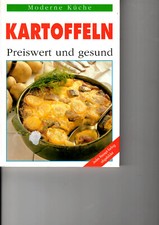 Kochbuch: Kartoffeln, Vintage, jedes Rezept mit farbiger Abbildung