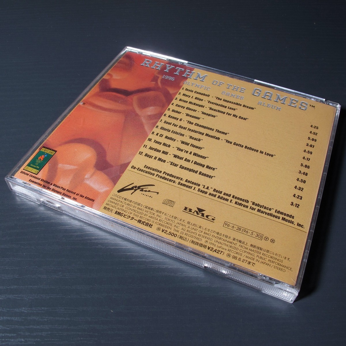 Rhythm Of The Games (1996 Olympic Games Album) JAPAN CD BVCA-694