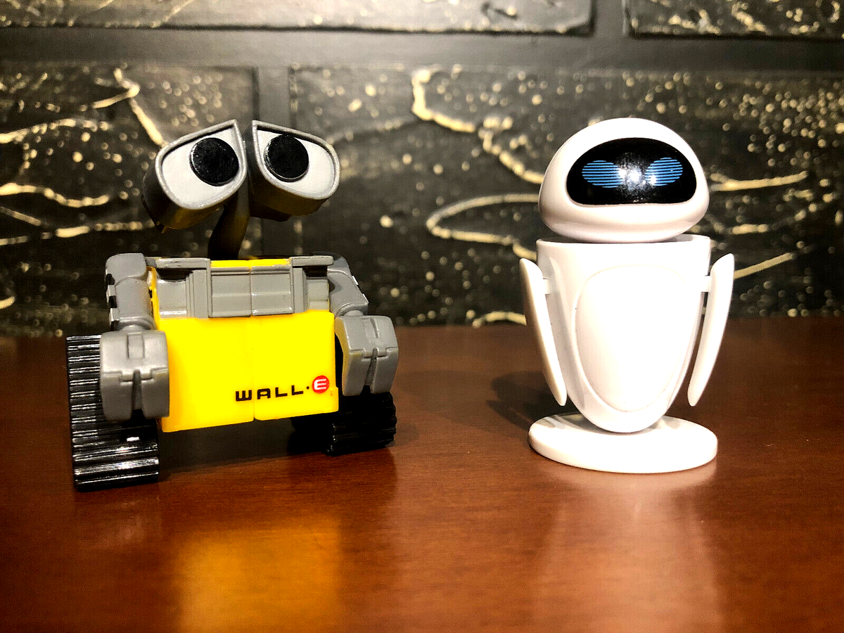 WALL-E EVA フィギュアセット オーナメント WALL-E EVA フィギュアセット オーナメント