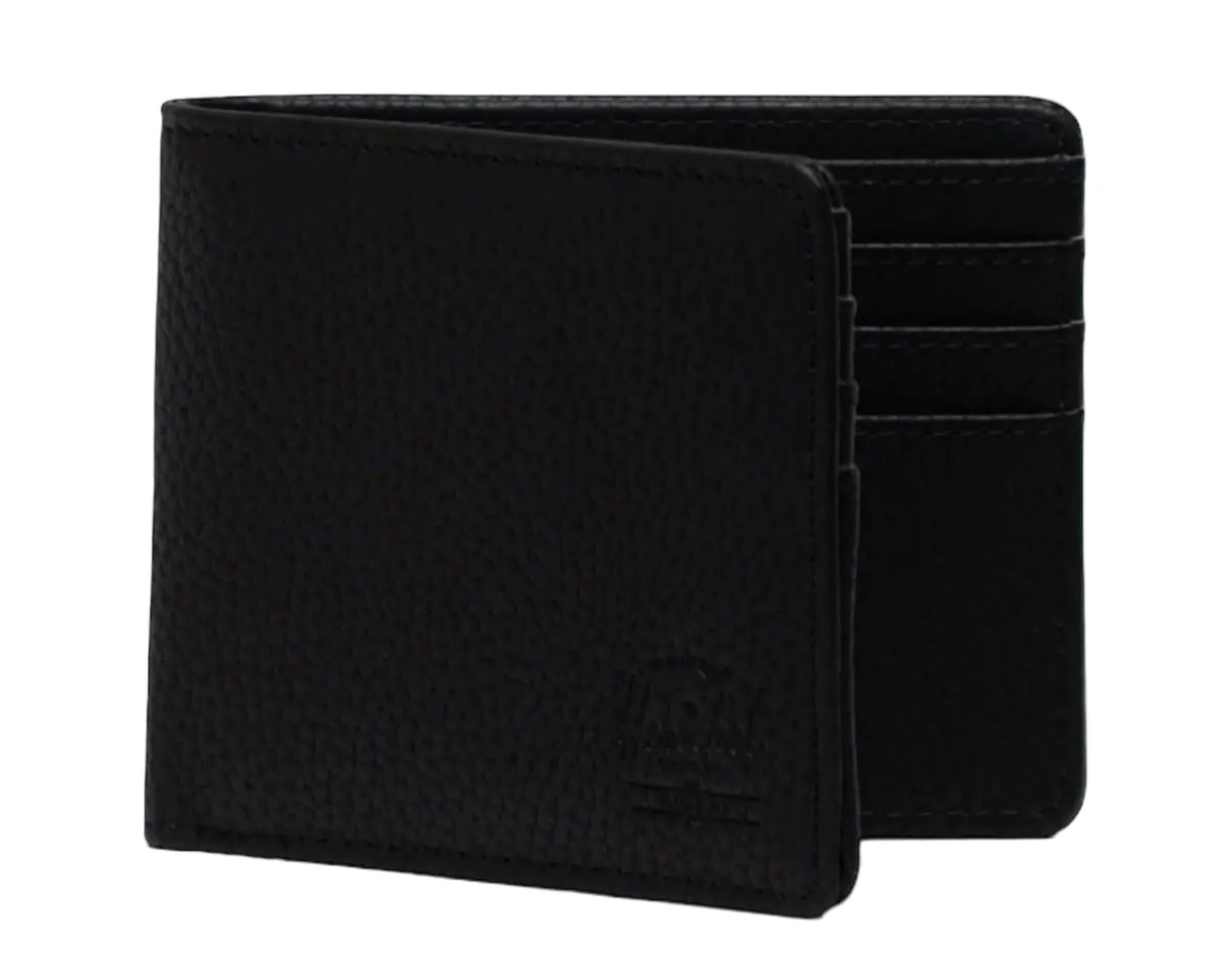 Herschel Supply Co. Roy Wallet Vegan Leather Black RFID 11163
