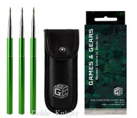 Games & Gears Supplies Advance Synthetic Brush Set Mint on sale Games & Gears Supplies Advance Synthetic Brush Set Mint on sale